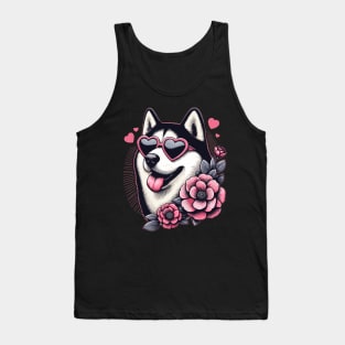 husky lover Tank Top